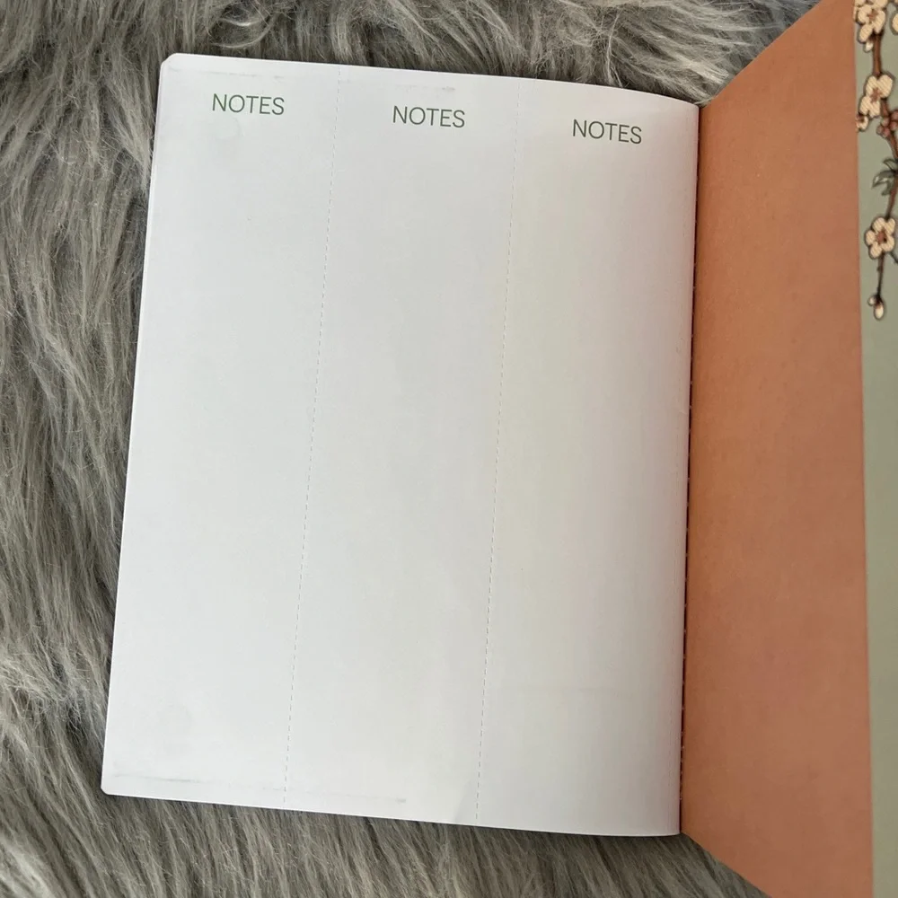 Cat and Ramen 18-Month Planner with inner pocket. NWT